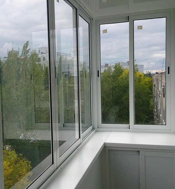 Раздвижное холодное остекление